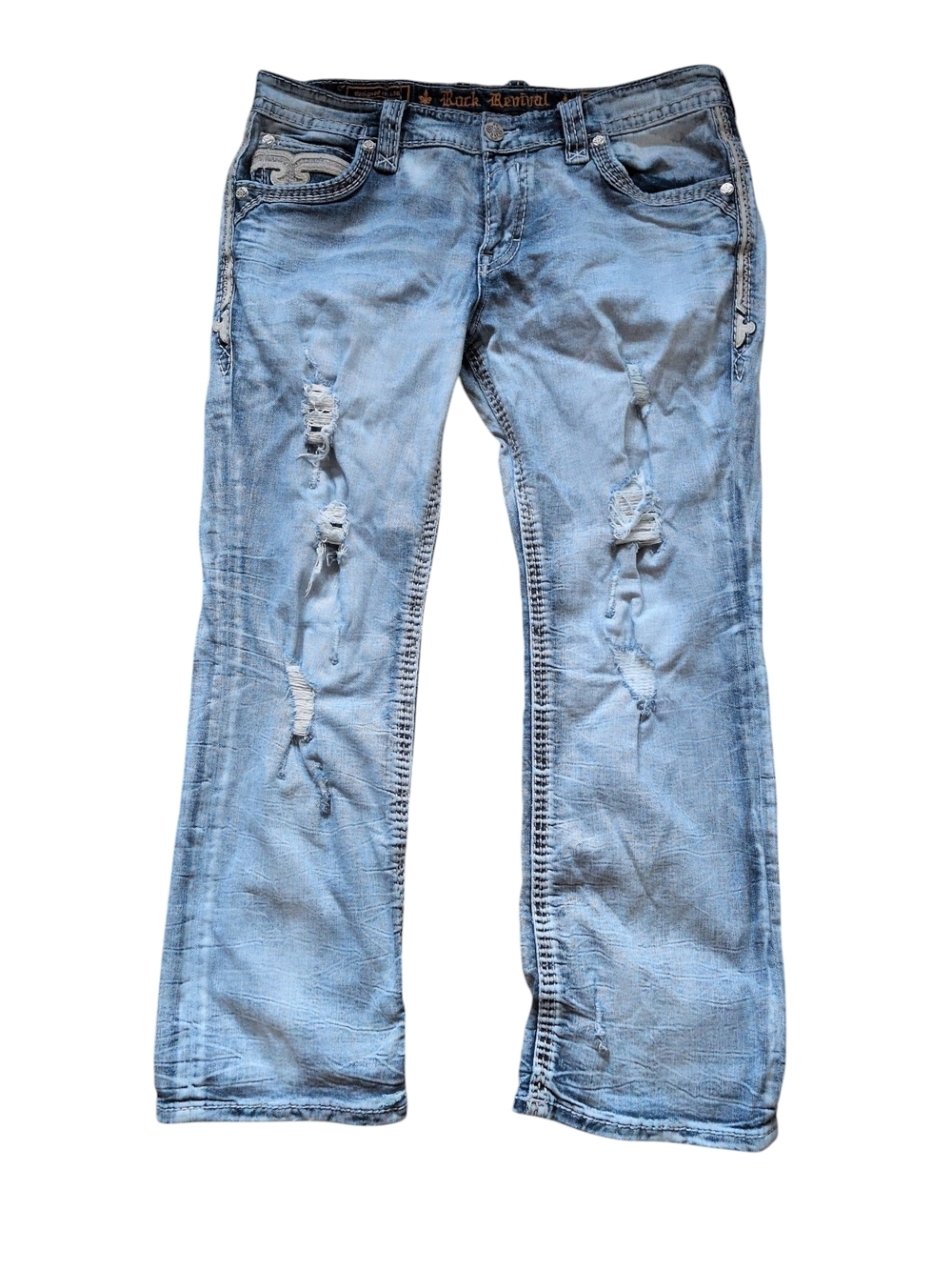 Rock Revival Darius Boot Mens Jeans